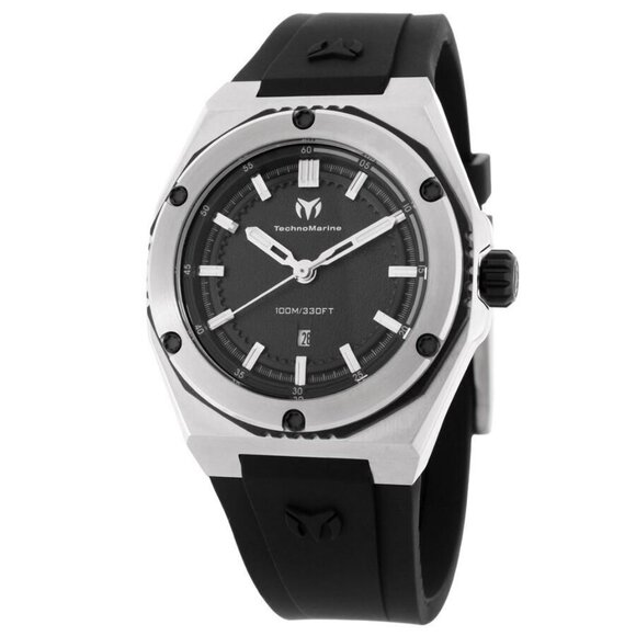 FX04305B NWT Technomarine Fashion Ladies Quartz Plastic and Stainless Steel Auth - Picture 1 of 3